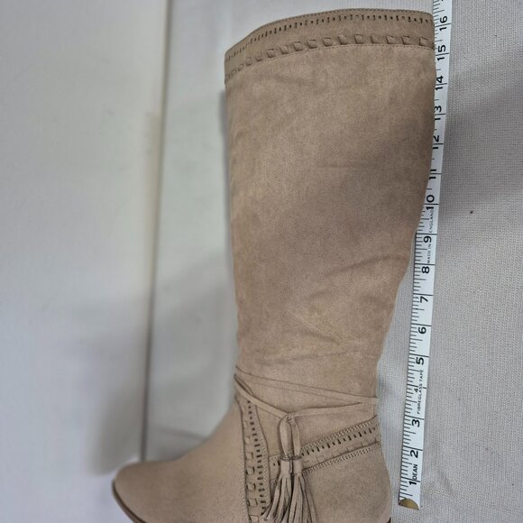 Faux Suede Boots - Picture 7 of 10